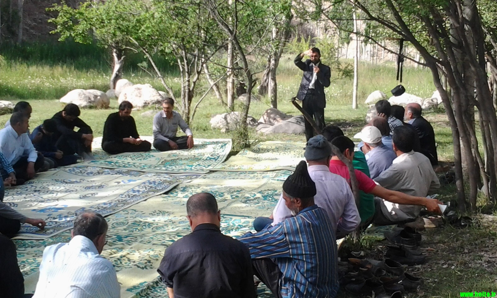 تصاویری از مراسم دعای ندبه